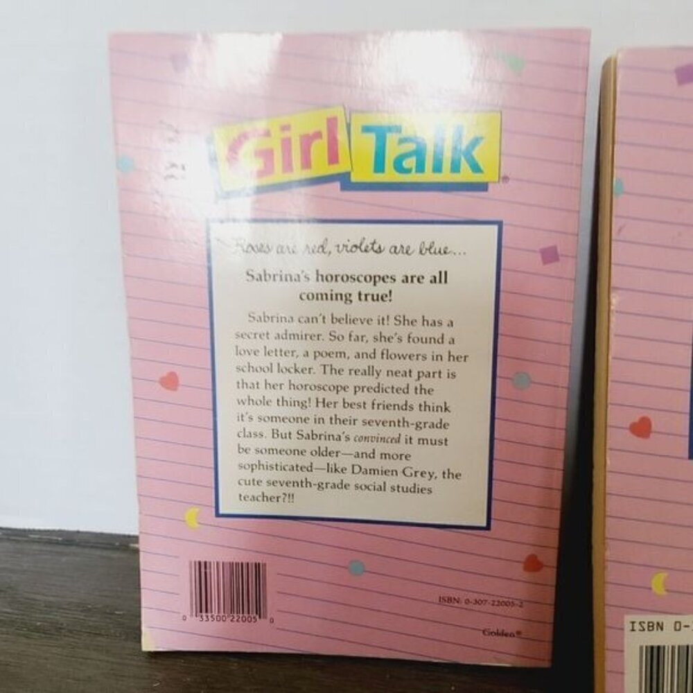 Vintage 90s Girl Talk By L.E. Blair Book Lot - Picture 4 of 10